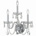 Crystorama - Three Light Wall Sconce - Traditional Crystal - Polished Chrome- Union Lighting Luminaires Decor