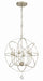 Crystorama - Six Light Chandelier - Solaris - Olde Silver- Union Lighting Luminaires Decor