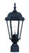 Maxim - One Light Outdoor Pole/Post Lantern - Westlake - Black- Union Lighting Luminaires Decor