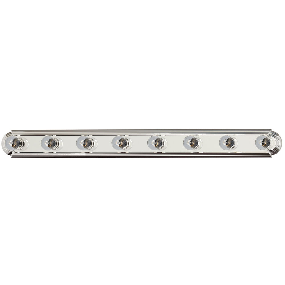 Maxim - Eight Light Bath Vanity - Essentials - 712x - Polished Chrome- Union Lighting Luminaires Decor