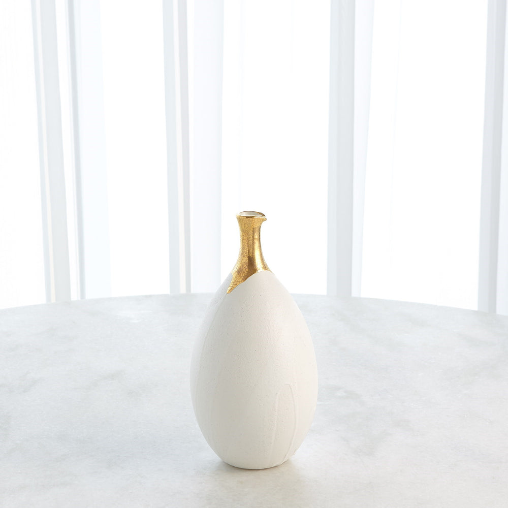 Vases dorées trempées