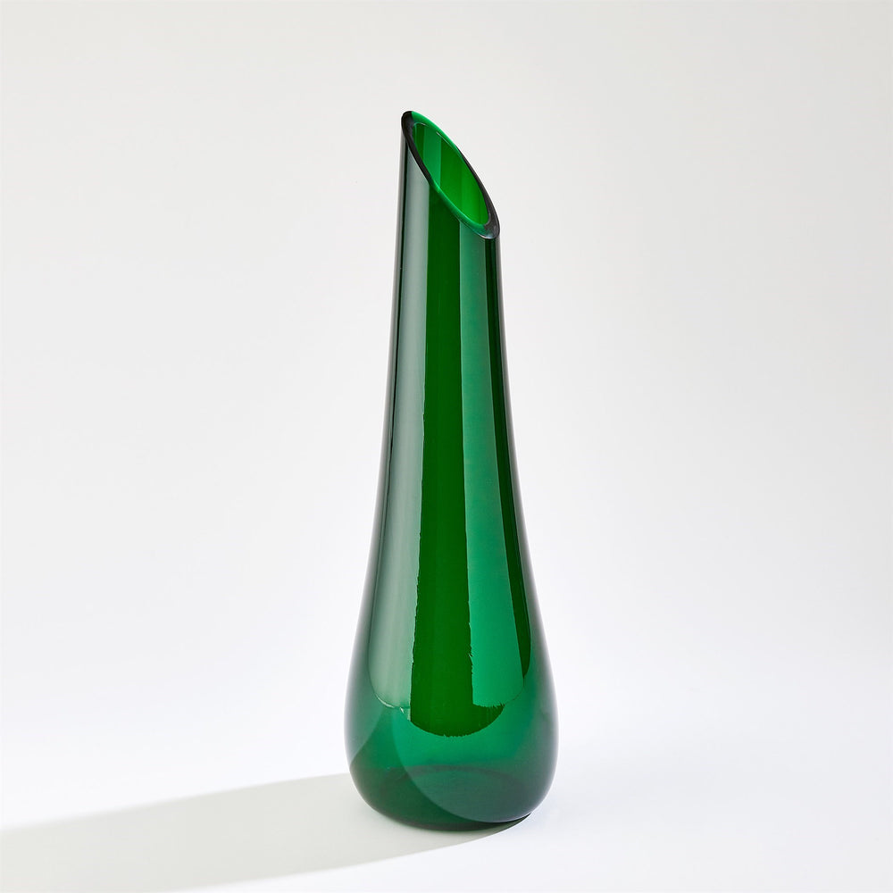Tall Slant Vases