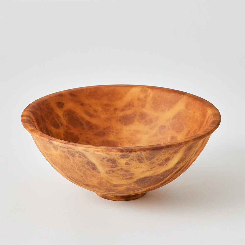 Oiled Alabaster Bowl
