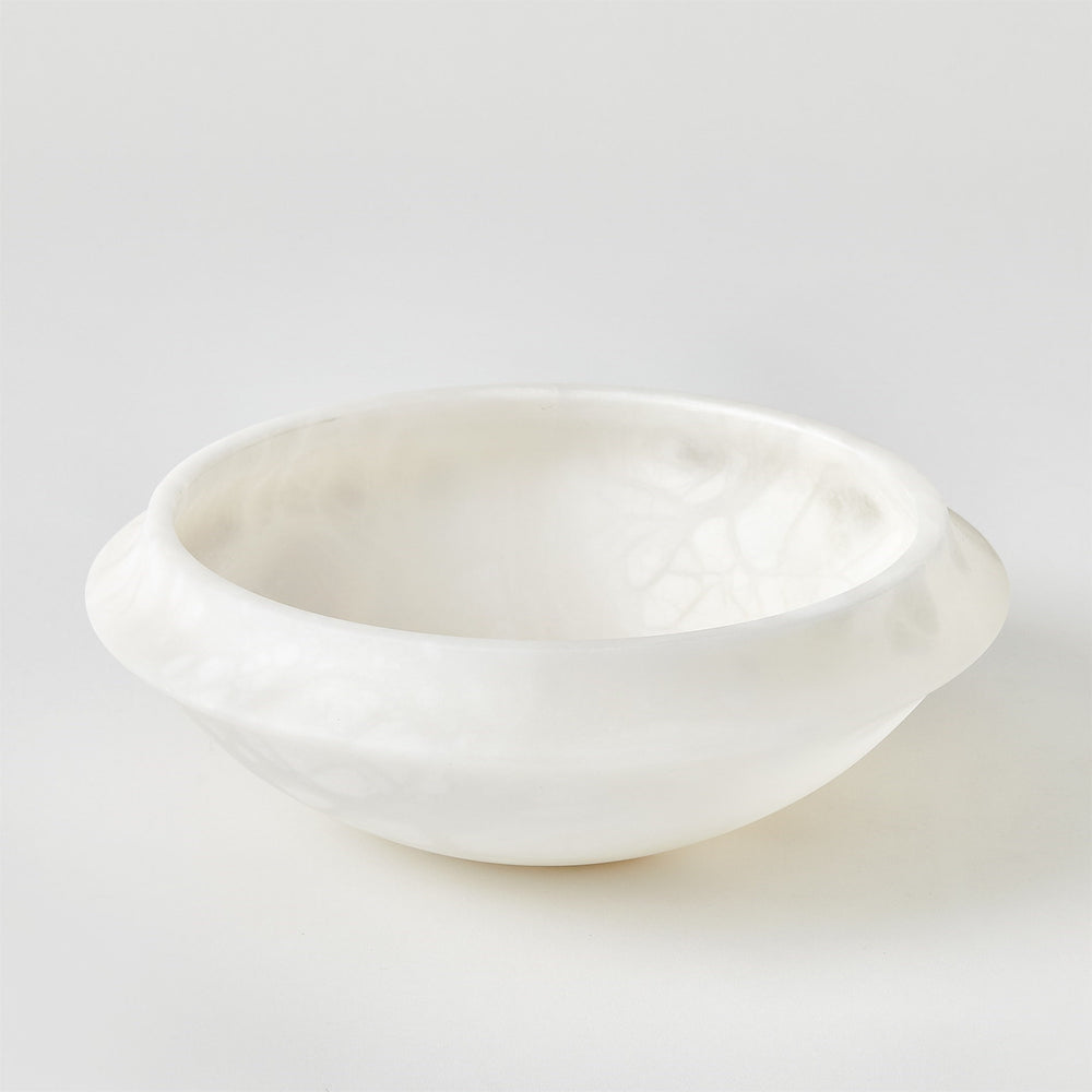 Cove Edge Alabaster Bowl