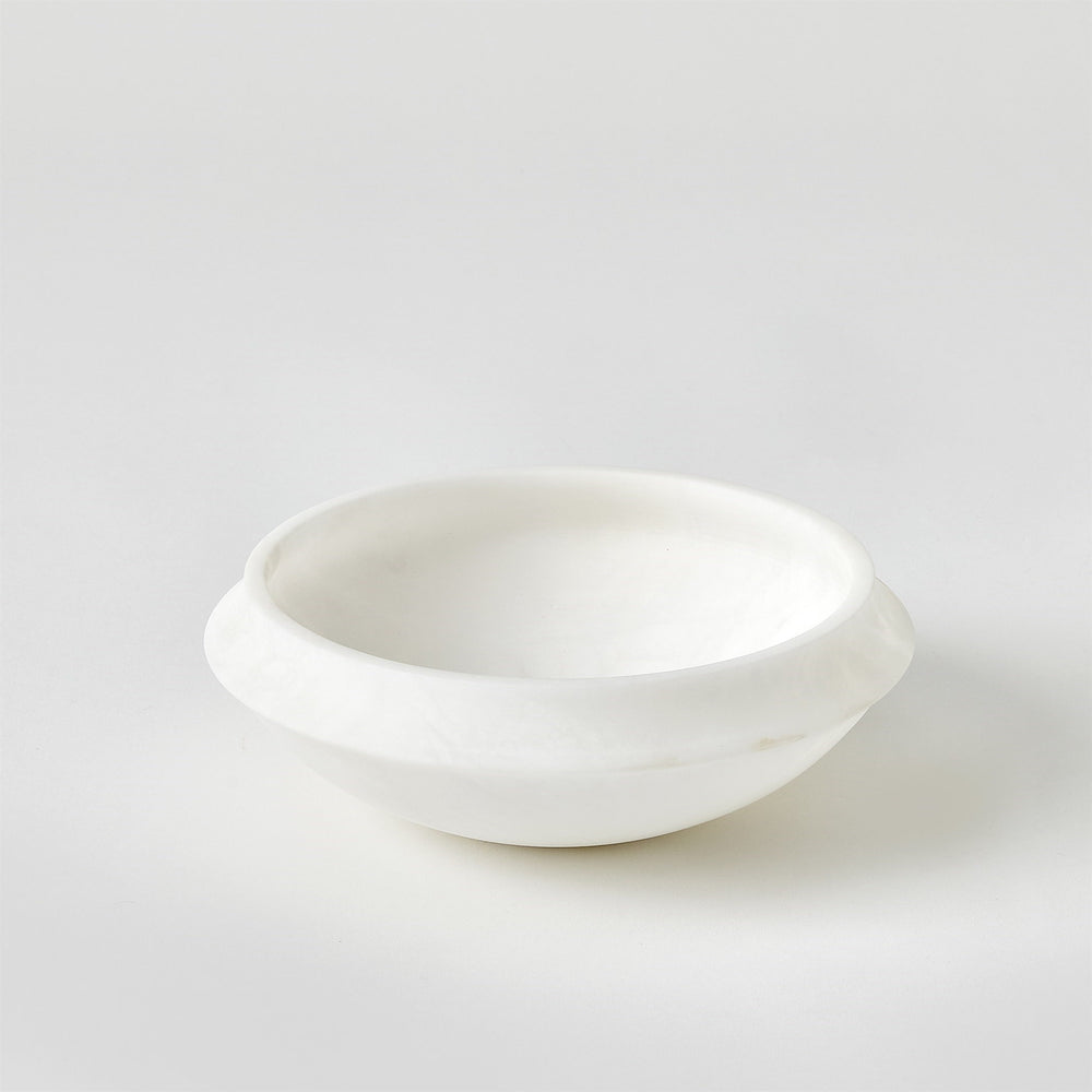 Cove Edge Alabaster Bowl