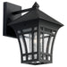 Generation Lighting Canada - One Light Outdoor Wall Lantern - Herrington - Black- Union Lighting Luminaires Decor