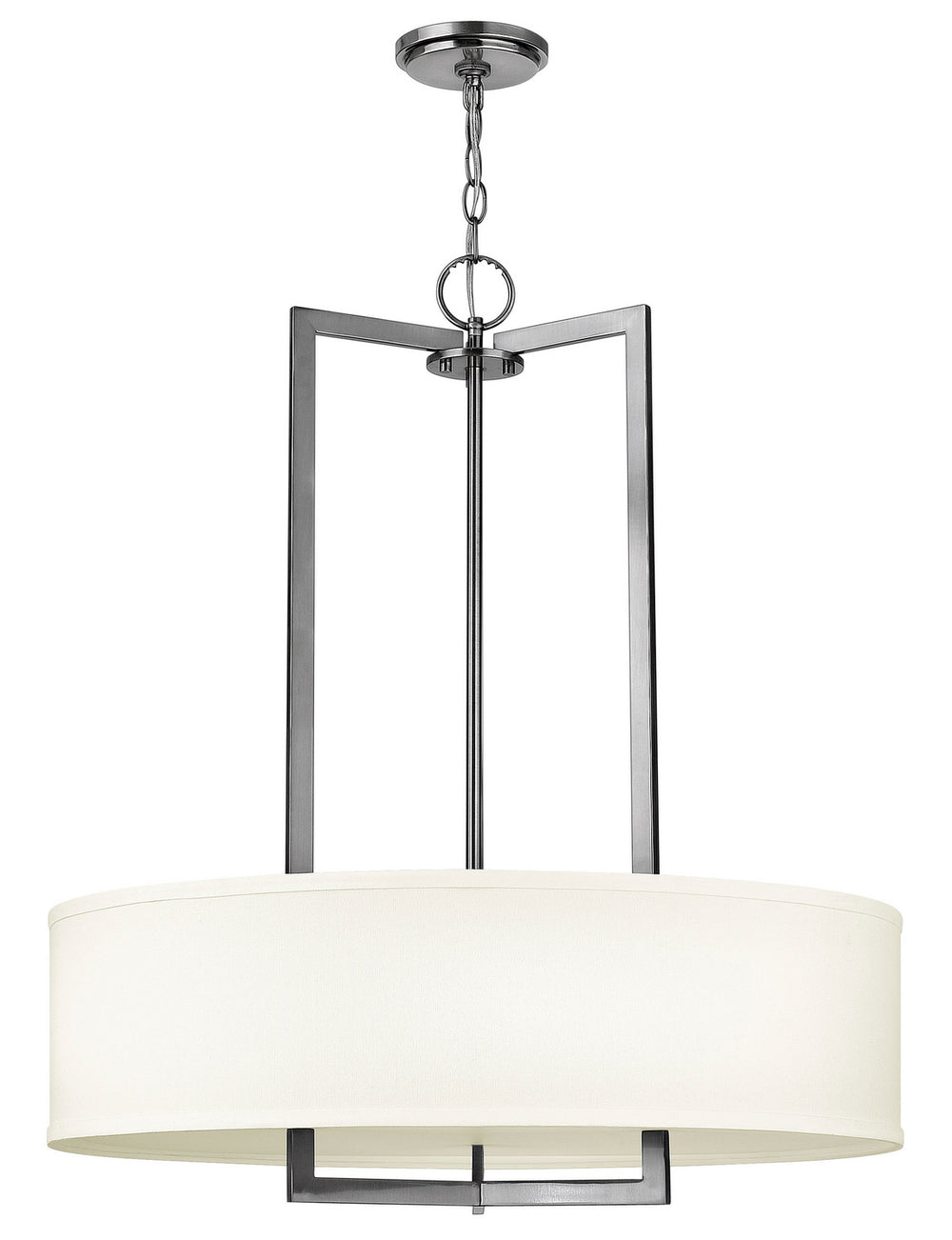 Hinkley Canada - LED Chandelier - Hampton - Antique Nickel- Union Lighting Luminaires Decor