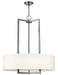 Hinkley Canada - LED Chandelier - Hampton - Antique Nickel- Union Lighting Luminaires Decor