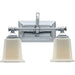 Quoizel - Two Light Bath Fixture - Nicholas - Polished Chrome- Union Lighting Luminaires Decor