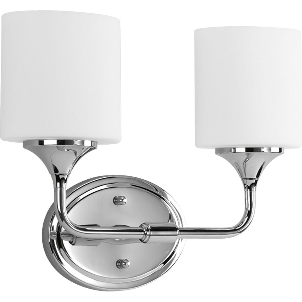 Progress Canada - Two Light Bath - Lynzie - Polished Chrome- Union Lighting Luminaires Decor