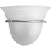Progress Canada - One Light Wall Sconce - Torino - Brushed Nickel- Union Lighting Luminaires Decor