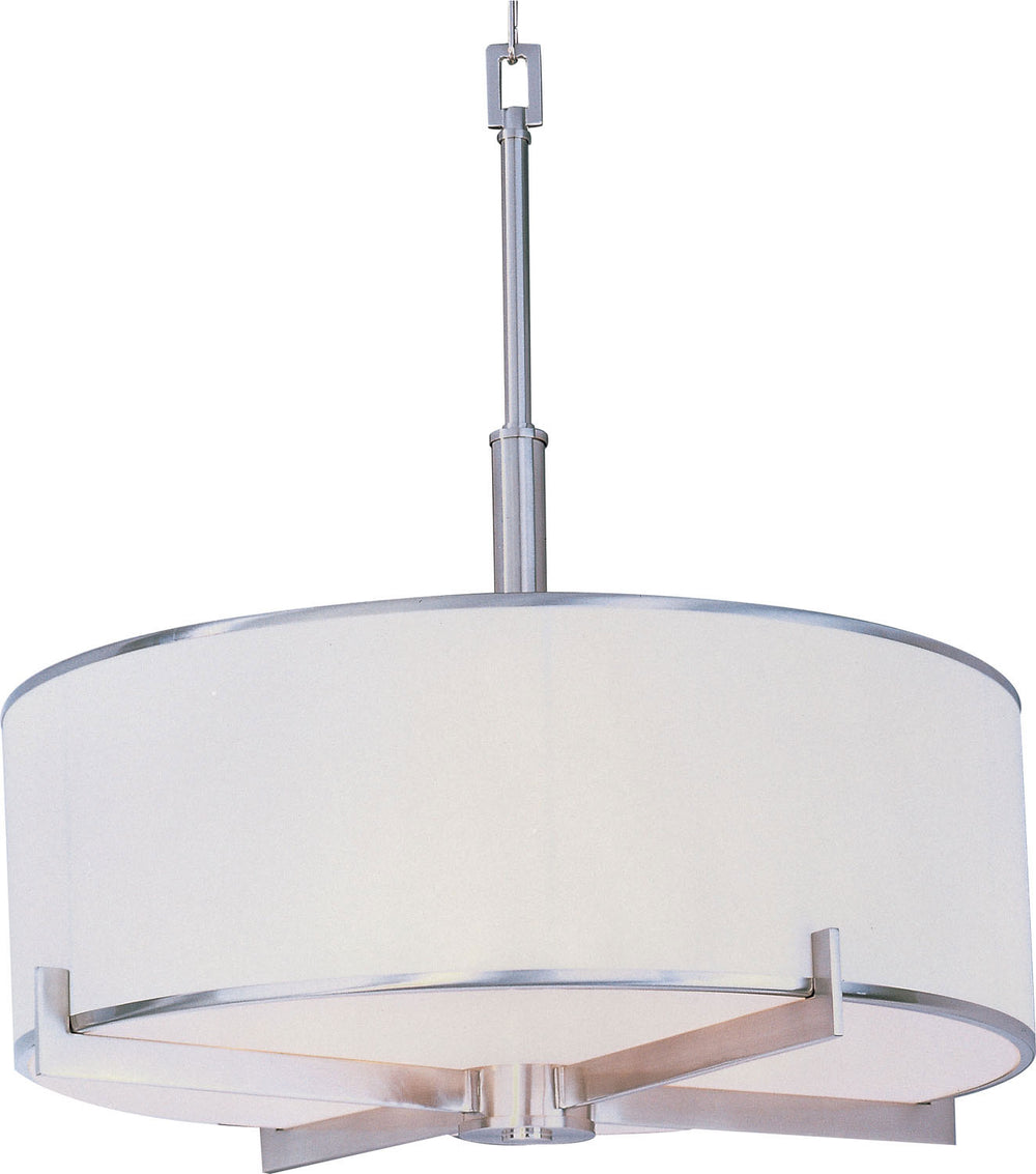 Maxim - Four Light Pendant - Nexus - Satin Nickel- Union Lighting Luminaires Decor