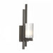 Hubbardton Forge - One Light Wall Sconce - Ondrian - Dark Smoke- Union Lighting Luminaires Decor