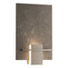 Hubbardton Forge - One Light Wall Sconce - Aperture - Dark Smoke- Union Lighting Luminaires Decor