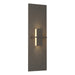 Hubbardton Forge - One Light Wall Sconce - Aperture - Dark Smoke- Union Lighting Luminaires Decor