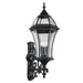 Kichler Canada - Three Light Outdoor Wall Mount - Townhouse - Black- Union Lighting Luminaires Decor