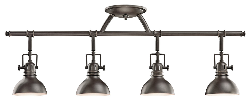 Kichler Canada - Four Light Rail Light - Hatteras Bay - Olde Bronze- Union Lighting Luminaires Decor