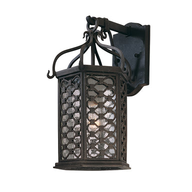 Troy Lighting Canada - One Light Wall Lantern - Los Olivos - Textured Iron- Union Lighting Luminaires Decor
