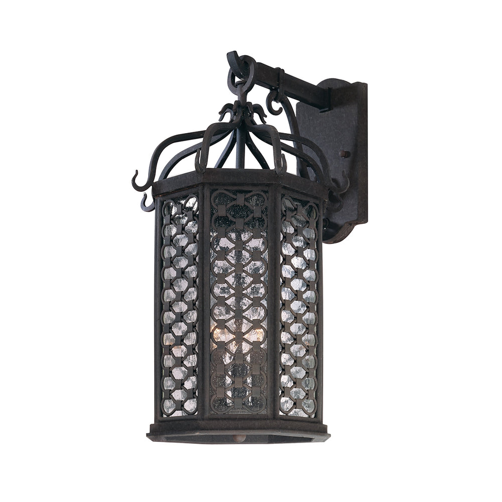 Troy Lighting Canada - Three Light Wall Lantern - Los Olivos - Textured Iron- Union Lighting Luminaires Decor