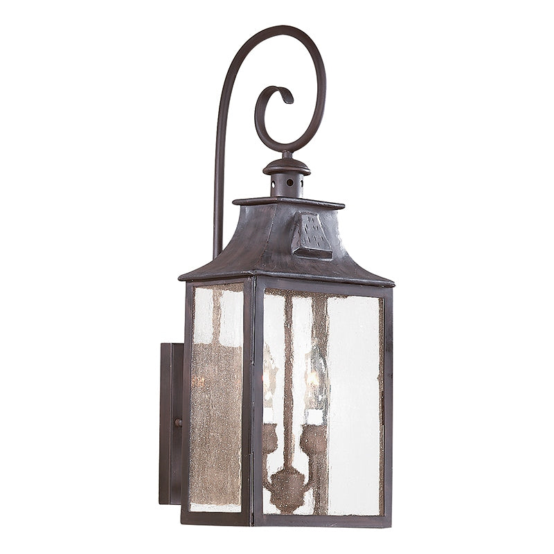 Troy Lighting Canada - Two Light Wall Lantern - Newton - Soft Off Black- Union Lighting Luminaires Decor