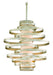 Corbett Lighting - Two Light Pendant - Vertigo - Modern Silver Leaf- Union Lighting Luminaires Decor