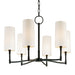 Hudson Valley Canada - Six Light Chandelier - Dillon - Old Bronze- Union Lighting Luminaires Decor