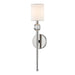 Hudson Valley Canada - One Light Wall Sconce - Rockland - Polished Nickel- Union Lighting Luminaires Decor