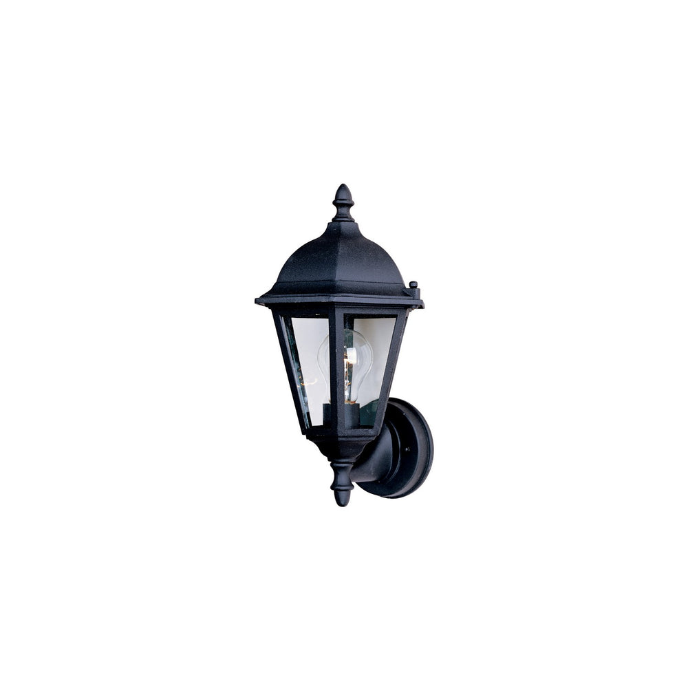 Maxim - One Light Outdoor Wall Lantern - Westlake - Black- Union Lighting Luminaires Decor