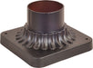 Maxim - Outdoor Essentials Cast Pier Mount - Outdoor Essentials - 200x - Oil Rubbed Bronze- Union Lighting Luminaires Decor