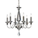 Schonbek - Six Light Chandelier - Jasmine - Polished Silver- Union Lighting Luminaires Decor