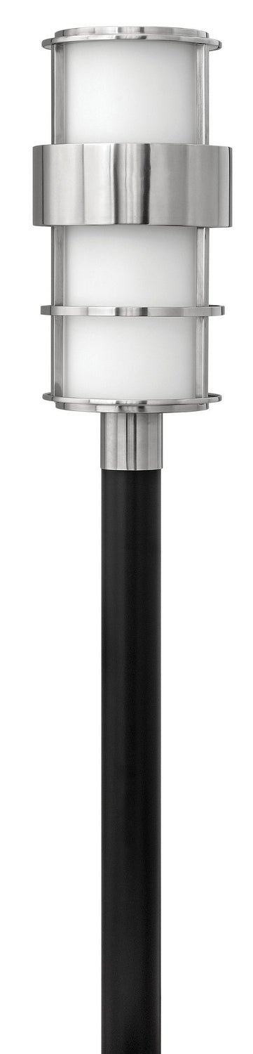Hinkley Canada - LED Post Top or Pier Mount Lantern - Saturn - Stainless Steel- Union Lighting Luminaires Decor