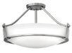 Hinkley Canada - LED Semi-Flush Mount - Hathaway - Antique Nickel- Union Lighting Luminaires Decor