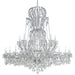 Crystorama - 37 Light Chandelier - Maria Theresa - Polished Chrome- Union Lighting Luminaires Decor