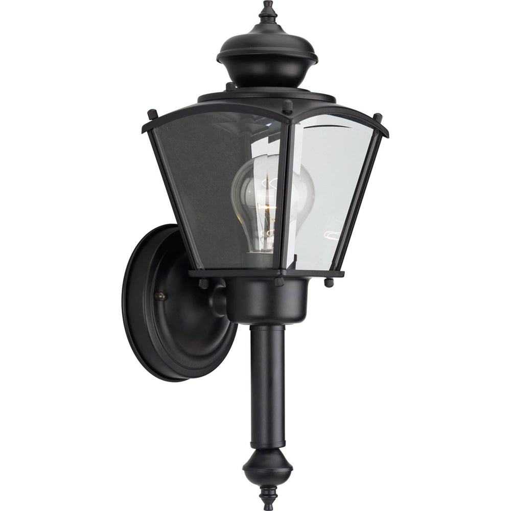 Progress Canada - One Light Wall Lantern - Carriage Classics - Black- Union Lighting Luminaires Decor