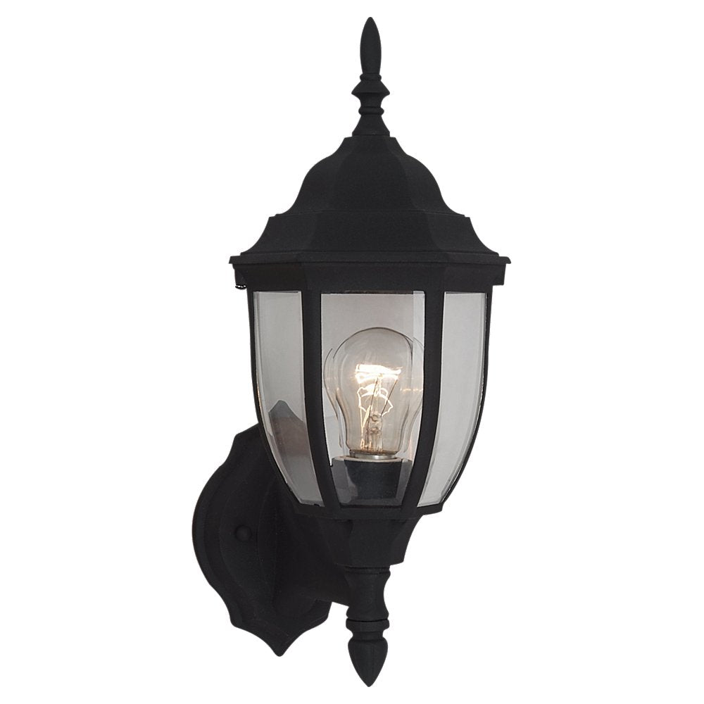 Generation Lighting Canada - One Light Outdoor Wall Lantern - Bakersville - Black- Union Lighting Luminaires Decor
