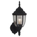 Generation Lighting Canada - One Light Outdoor Wall Lantern - Bakersville - Black- Union Lighting Luminaires Decor