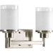 Progress Canada - Two Light Bath - Alexa - Brushed Nickel- Union Lighting Luminaires Decor
