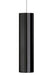 Visual Comfort Modern - One Light Pendant - Piper - Black/Satin Nickel- Union Lighting Luminaires Decor