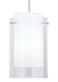Visual Comfort Modern - One Light Pendant - Echo - Satin Nickel- Union Lighting Luminaires Decor