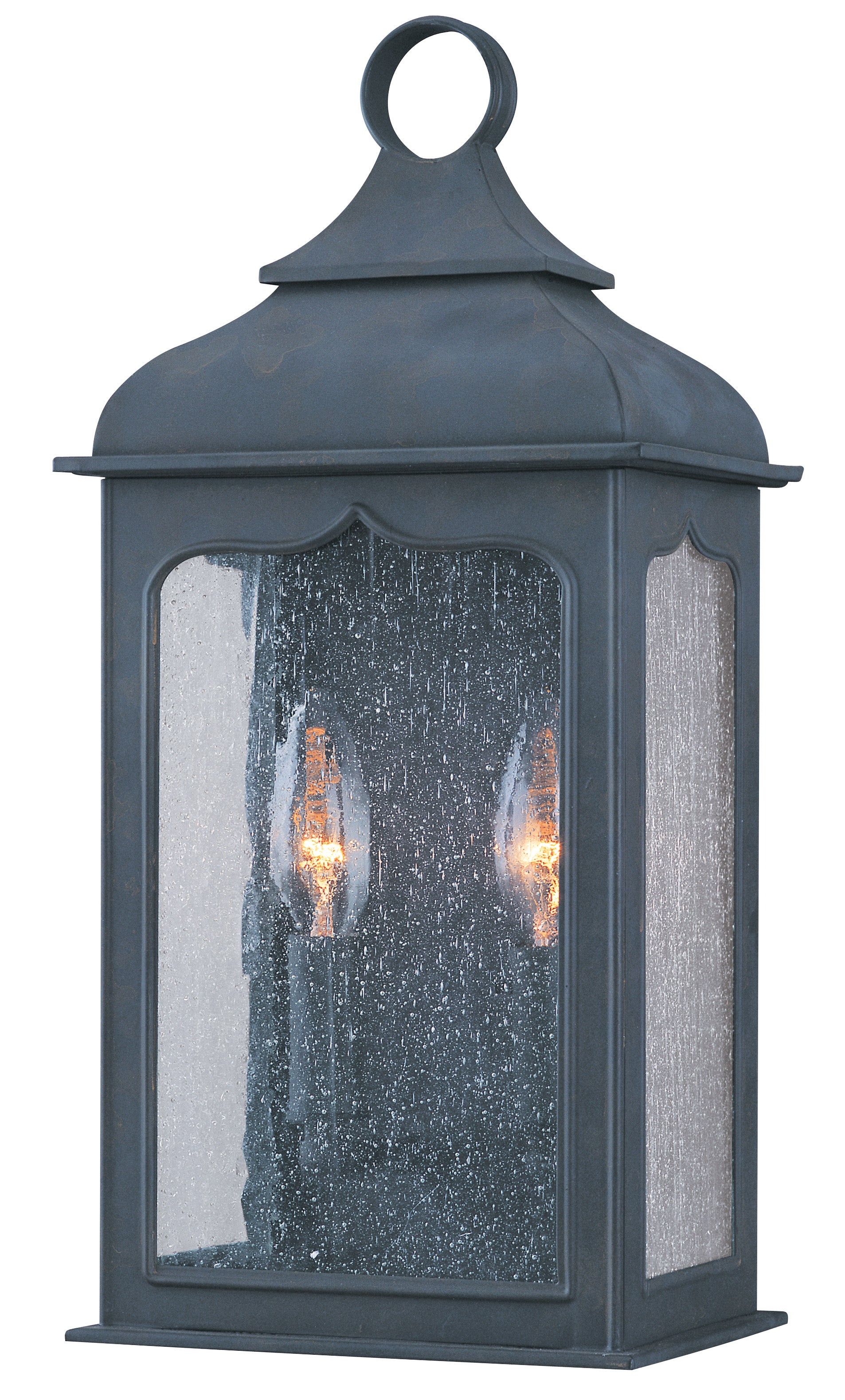 Troy Lighting - Two Light Pocket Lantern - Henry Street - Textured Bronze- Union Lighting Luminaires Decor
