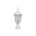 Maxim - One Light Outdoor Pole/Post Lantern - Builder Cast - White- Union Lighting Luminaires Decor