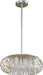 Maxim - LED Pendant - Arabesque - Golden Silver- Union Lighting Luminaires Decor