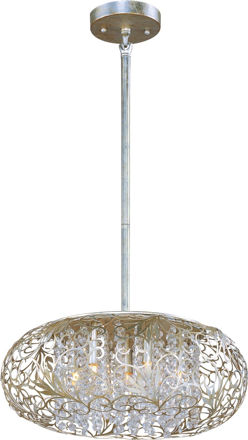 Maxim - LED Pendant - Arabesque - Golden Silver- Union Lighting Luminaires Decor