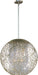 Maxim - Nine Light Pendant - Arabesque - Golden Silver- Union Lighting Luminaires Decor