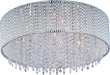ET2 - LED Flush Mount - Spiral - Polished Chrome- Union Lighting Luminaires Decor