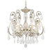 Crystorama - Six Light Chandelier - Regis - Olde Silver- Union Lighting Luminaires Decor