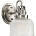 Progress Canada - One Light Bath Bracket - Archie - Antique Nickel- Union Lighting Luminaires Decor
