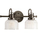 Progress Canada - Two Light Bath Bracket - Archie - Venetian Bronze- Union Lighting Luminaires Decor