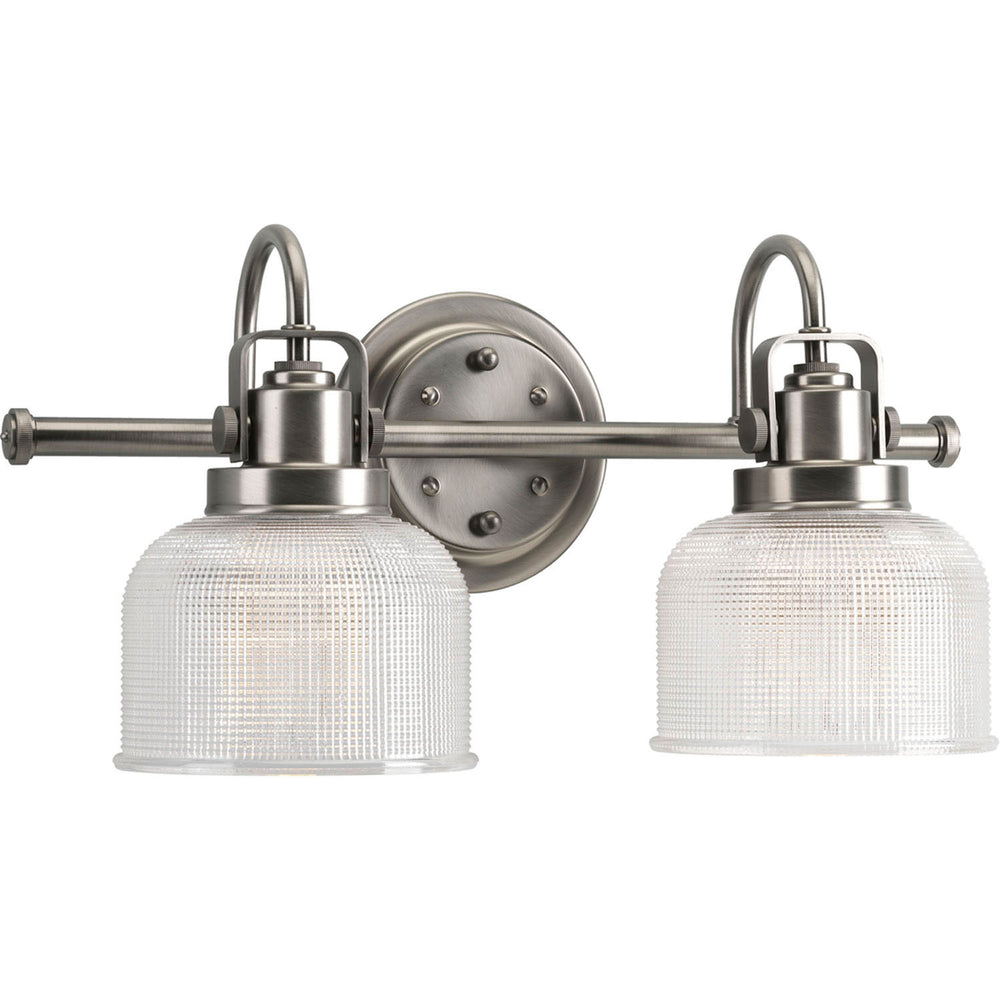 Progress Canada - Two Light Bath Bracket - Archie - Antique Nickel- Union Lighting Luminaires Decor