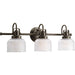 Progress Canada - Three Light Bath Bracket - Archie - Venetian Bronze- Union Lighting Luminaires Decor